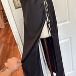 Victoria's Secret Victoria Secret lace up sides satin maxi slip dress Photo 4