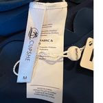 Cupshe  Swimsuit Womens Size M One Piece Blue Molded Cups Ruffles Shoulde NWT Photo 4