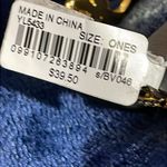 J.Crew Oval Link Cuff Bracelet With Crystals Gold Tone NWT Photo 7