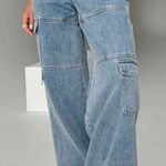 Princess Polly  Cargo Jeans NWOT Size 6 Photo 0