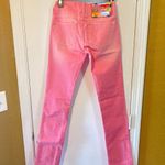 MET women's size 24 nylon blend dusty pink denim removable jacron jeans 25x34 Photo 3