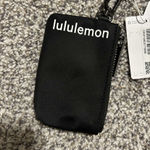 Lululemon Dual Pouch Wristlet Black New With Tags Photo 3