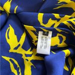 Proenza Schouler NWT. $1390 Degrade Floral Long Sleeve Dress Sz 2 yellow blue Photo 12