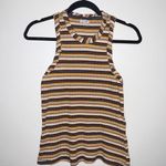 Pilcro  Multicolor Striped Knit Top medium Photo 4