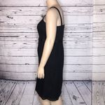 INC International Concepts NWT Size 14W Black Ribbon Bow Cotton Eyelet Dress Photo 3