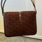 Givenchy Vintage 1970s Rare‎ Bordeaux Script Shoulder Bag Purse Made In Spain Photo 2