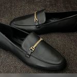 Calvin Klein Women’s Sommiya Leather Loafers Shoes Black Color Size -9.5M Photo 8