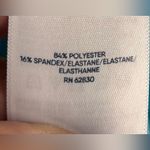 Lands' End XXL Women's Rashguard Top in Turquoise Blue Photo 5