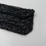 Vintage K. Gimbel Black Beaded Bag Pouch Evening Clutch Small Formal Photo 8