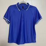 Mondetta  Women's Shirt Short Sleeve Collar‎ Golf Tennis Periwinkle Blue Size M Photo 0