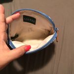 Ralph Lauren Lauren Small Powder Blue Floral Make Up Bag Photo 3