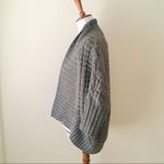 EXPRESS  Grey Drapey 3/4 Length Sleeve Sweater Photo 5