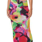 AFRM Amina Mesh Midi Slipdress In Spray Floral XXS/00 Photo 0