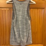 Nike Dri-Fit Size Small Grey Open Back Athletic Tank Top. Photo 2