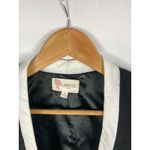 L'ATISTE  Black White Blazer Jacket Size Small Photo 2