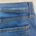 Current/Elliott The Cropped Straight Vintage Gunpowder with Released Hem Jeans Photo 7