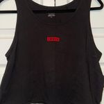 Levi's Levi’s Black Crop Tank Top Photo 0
