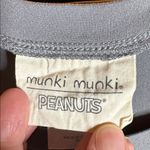 Munki Munki Peanuts Snoopy Graphic Tee Gray Short Sleeve Size XL Photo 2