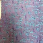 Benpin Womens Maxi dress Sleeveless Purple Blue Textured Side Slit Full Long Size XS Photo 5