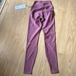 Alo Yoga Burgundy Airlift Winter Warm High Waist Leggings Photo 3