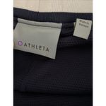 Athleta  Skirt Skort Size 14 Sonara Navy Stripe Style 489466 Poly Spandex Photo 3