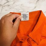 Westbound  | Long Sleeve Button Down | Orange | Women's | L Photo 3