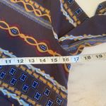 Free People  Stella Retro Mod Multicolor Earth-tone Fall Mini Dress Size S Small‎ Photo 10