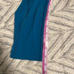 Lululemon Fast Free HR Crop 19”L Reflective Size 6 Blue Lagoon leggings Photo 9
