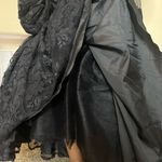 Vintage Black Dress What’s Up by Carol Prom Goth Wedding Lace 80s 2 4 6 Photo 5