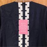 Tuckernuck  X Atlantic-Pacific Embroidered Hartman Linen Dress Navy & White Small Photo 11