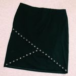 Windsor Black Studded Mini Skirt Photo 0