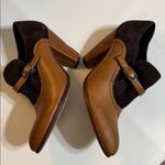 True Religion  Tan and Dark Brown Heeled Shoes Photo 3