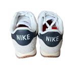 Nike  Cortez Vintage Suede Sneakers White/Black Size 9 Photo 3