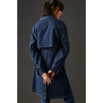 Anthropologie Unpublished Denim Sukie Denim Duster Coat Size Small Photo 4