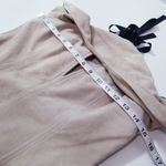 Alexis RARE  100% Genuine Leather Suede Belted Halter Dress with Side pockets Photo 6