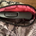 Kathy Van Zeeland  Rolling Overnight Bag w/pullout handle Gray/Black Python Print Photo 6