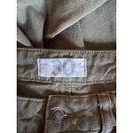Free People We the Free Green Cargo Straight Leg Pants Photo 6