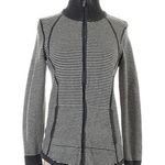 Eddie Bauer striped sweater zip up medium Photo 0