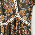 Vertiche sheer green floral dress | Swim Cover Up Photo 3