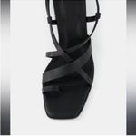 Berksha Bershka Black Strappy heels Photo 6