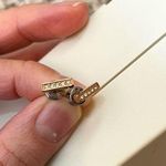 Fossil  Bar Stud Rose Gold Earrings Photo 1