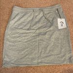 Zyia  Light Gray Mini Skirt Photo 0