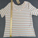 Levi's Levi’s Women’s Short Sleeve Striped Top Photo 8