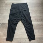 Nili Lotan Avery Lace Up Drop Crotch Cropped Black Pants Size 6 NL 2609988 Photo 8