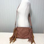 Danielle Nicole  Western Pink‎ Crossbody Bag with Fringe Photo 2