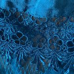 Sweet Wanderer  Turquoise Lace Blouse small Photo 11