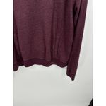 PINK - Victoria's Secret Victoria's Secret PINK Purple Quarter‎ Zip Pullover Women's Size Large L Photo 2