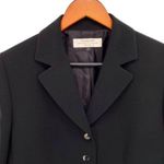 Tahari  Arthur S. Levine Women’s Petite Black Fitted Blazer Jacket Size 10 Photo 1