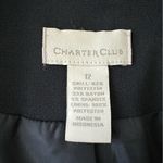 Charter Club  Women’s Navy Blazer Size 12 Photo 4