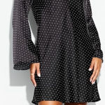 Old Navy Black and white polka dot dress Photo 0